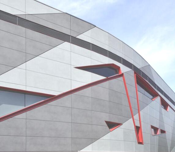 平面无缝铝单板